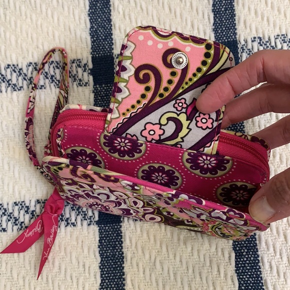 Vera Bradley wristlet and cell phone case - Picture 3 of 5